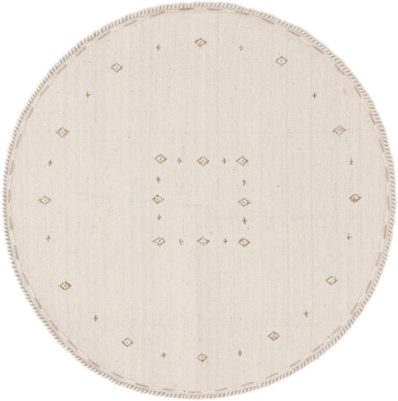 Indo rug Kilim Horizon 125x125 125x125, Persian Rug Woven by hand