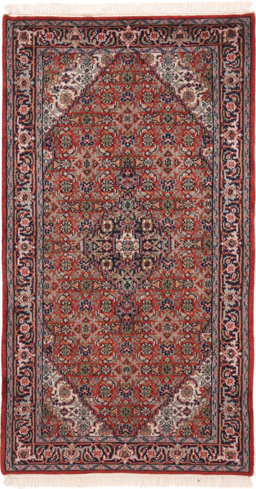 Indo rug Indo Bidjar Herati 163x91 163x91, Persian Rug Knotted by hand