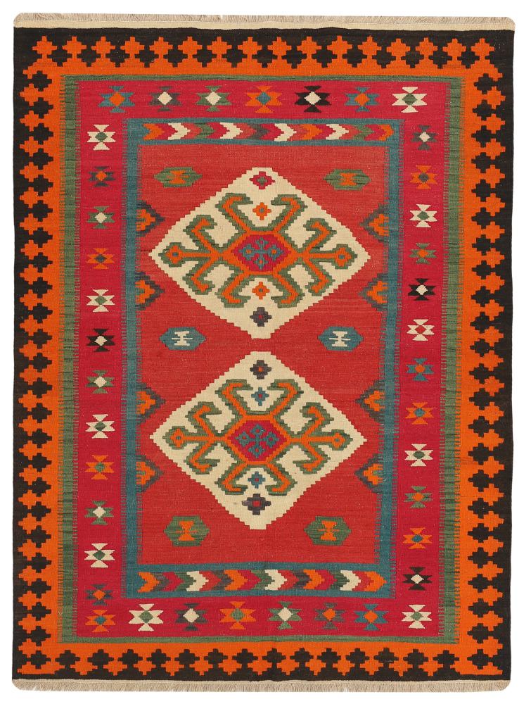Covor persan Chilim Fars 206x156 206x156, Covor persan Țesut manual