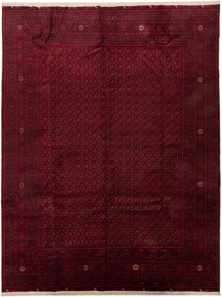 Afghaans tapijt Afghan Mauri 387x296 387x296, Perzisch tapijt Handgeknoopte