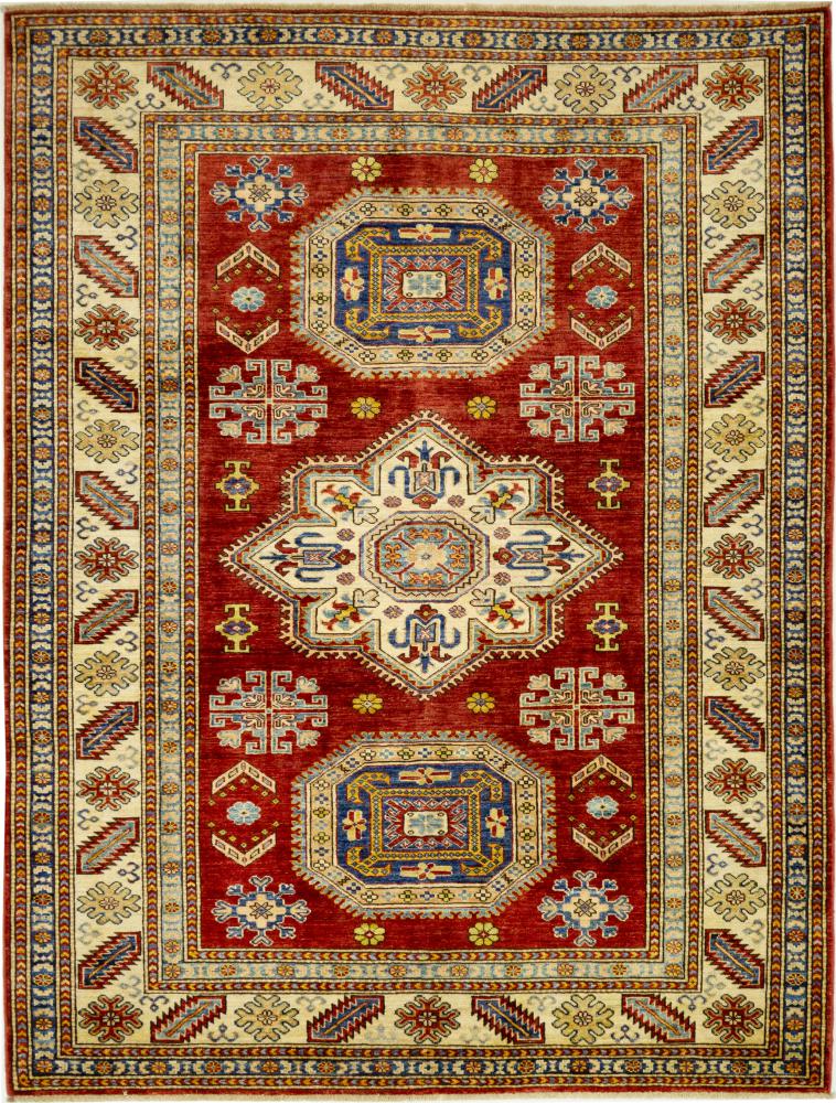 Tapete afegão Super Kazak 229x175 229x175, Tapete persa Atado à mão