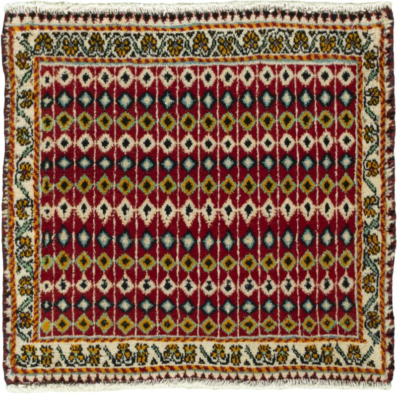 Persialainen matto Shiraz 49x51 49x51, Persialainen matto Solmittu käsin