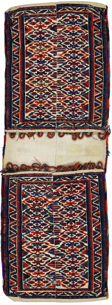 Perzisch tapijt Ghashghai Khorjin 125x43 125x43, Perzisch tapijt Handgeknoopte