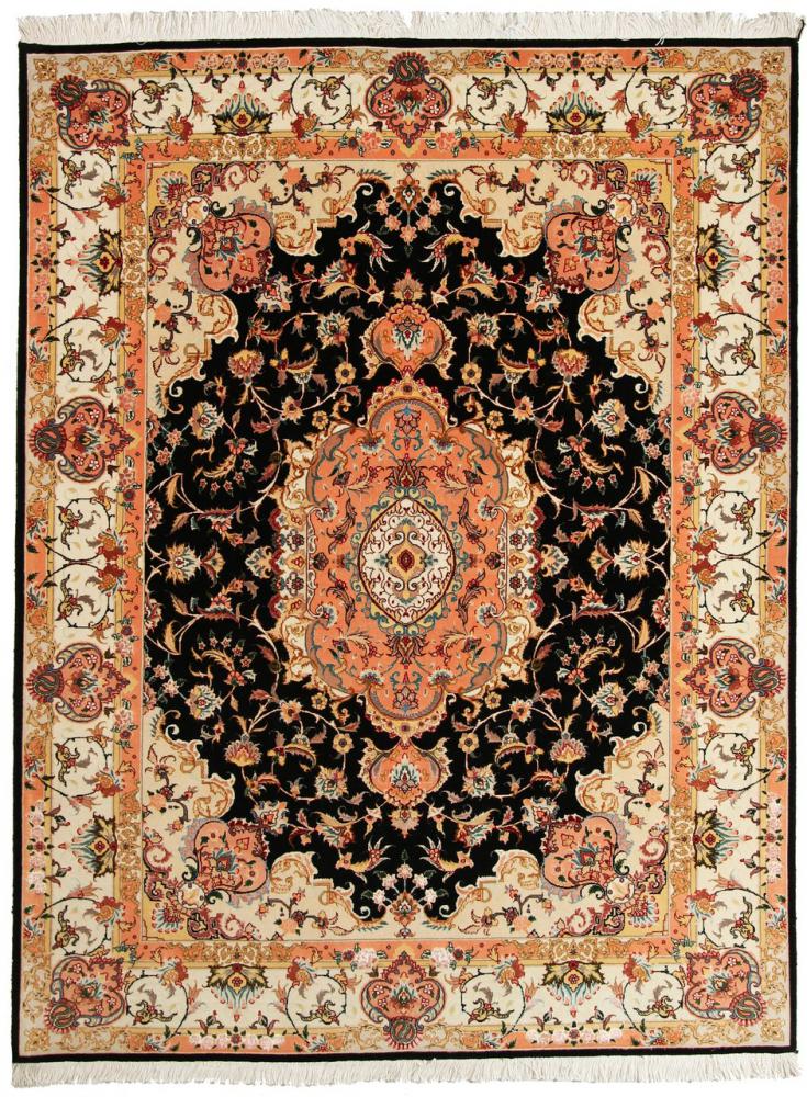 Tappeto persiano Tabriz 50Raj 200x150 200x150, Tappeto persiano Annodato a mano