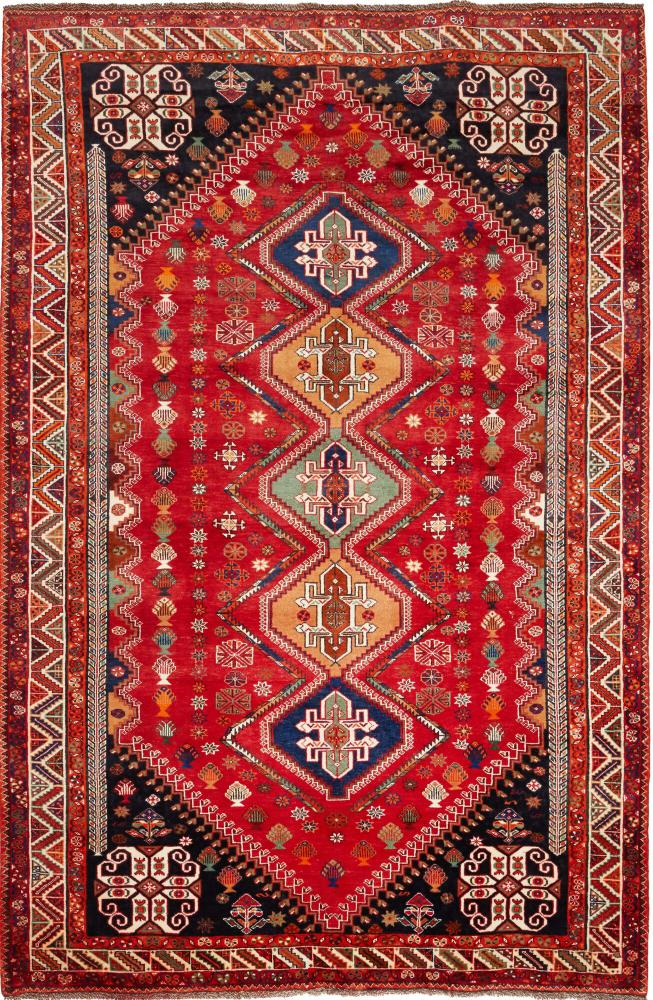 Persian Rug Shiraz 271x179 271x179, Persian Rug Knotted by hand