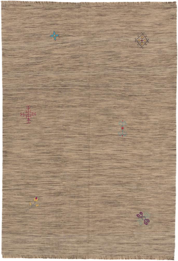 Tapis afghan Kilim Afghan Design 288x201 288x201, Tapis persan Tissé à la main