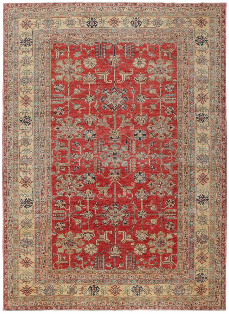 Afghan rug Super Kazak 378x272 378x272, Persian Rug Knotted by hand