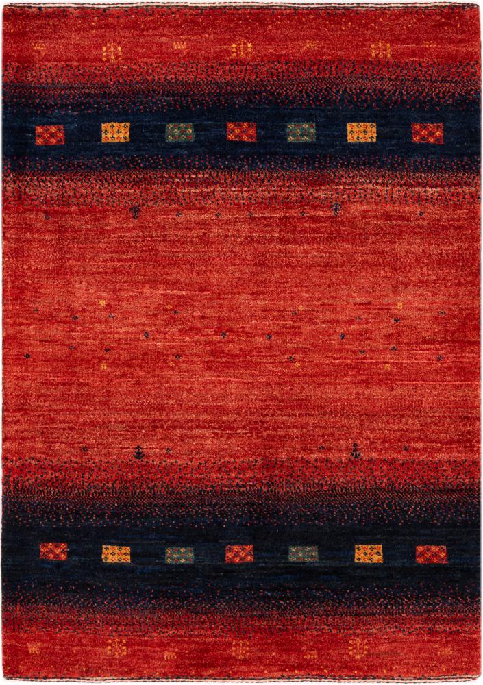Tapis persan Perser Gabbeh Loribaft Essence 116x82 116x82, Tapis persan Noué à la main