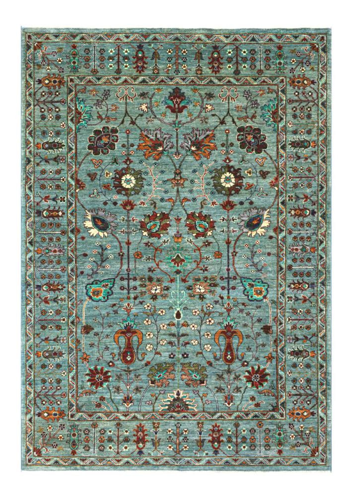 Afghan rug Arijana Klassik 245x175 245x175, Persian Rug Knotted by hand