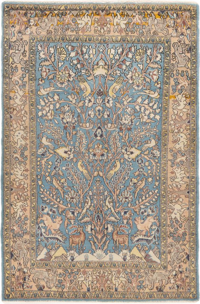 Persian Rug Qum 158x107 158x107, Persian Rug Knotted by hand