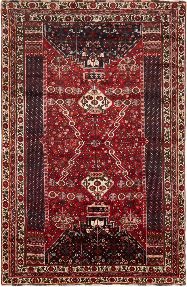 Perzisch tapijt Shiraz 279x174 279x174, Perzisch tapijt Handgeknoopte