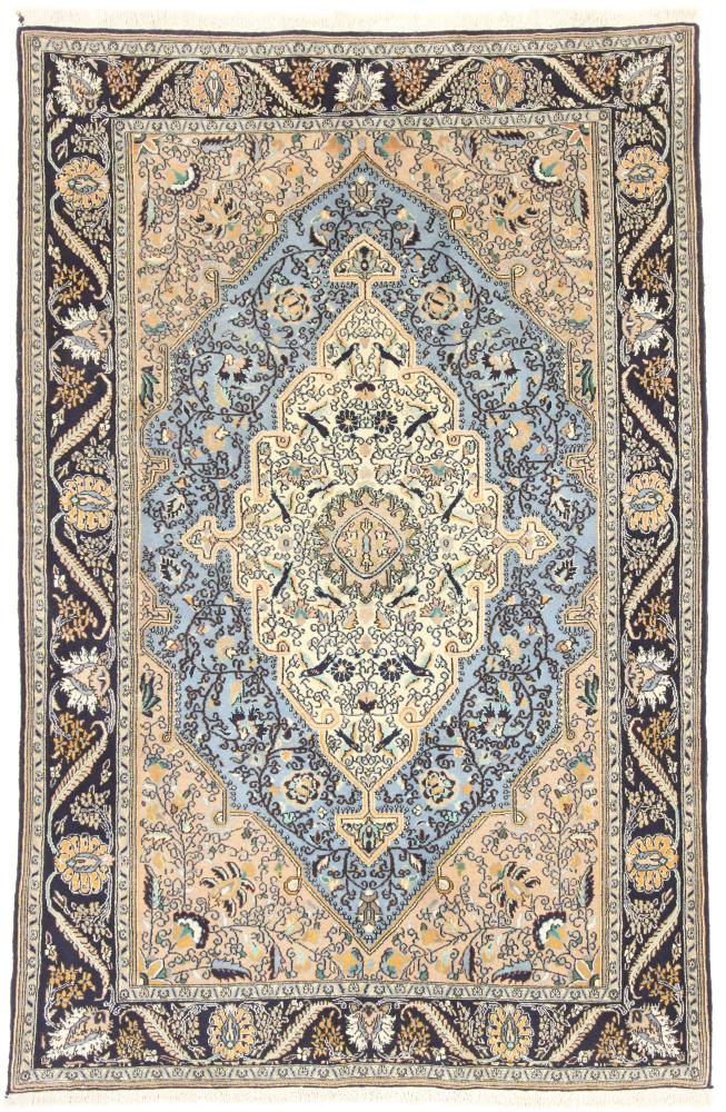 Persian Rug Qum 212x137 212x137, Persian Rug Knotted by hand