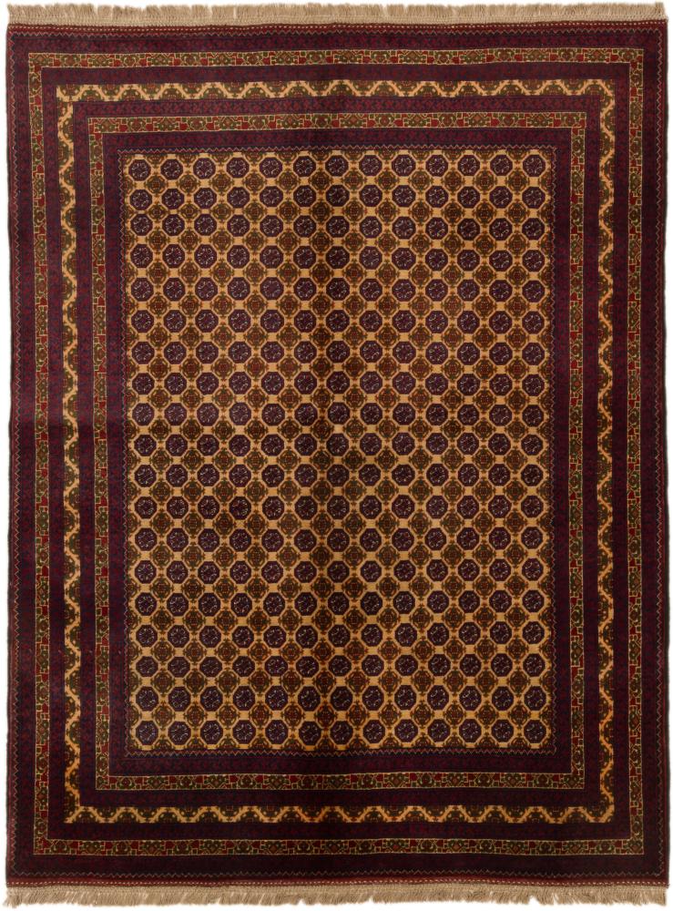 Afghan rug Afghan Mauri 197x154 197x154, Persian Rug Knotted by hand