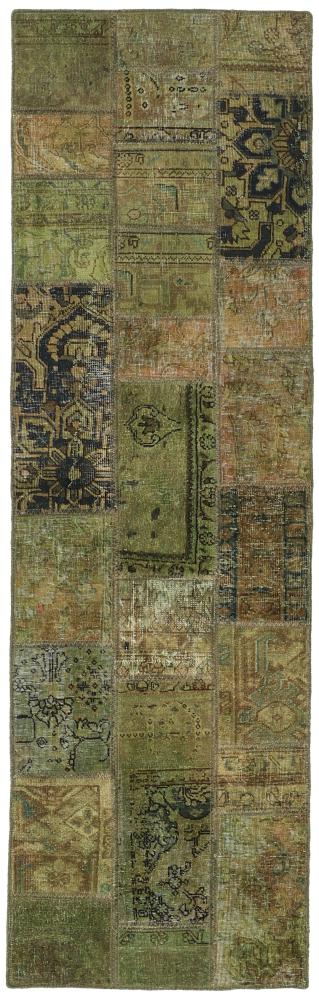 Tappeto persiano Patchwork 253x74 253x74, Tappeto persiano Annodato a mano