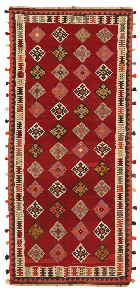 Perzisch tapijt Kilim Fars 329x139 329x139, Perzisch tapijt Handgeweven