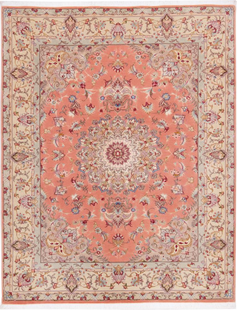 Tappeto persiano Tabriz 50Raj 194x150 194x150, Tappeto persiano Annodato a mano
