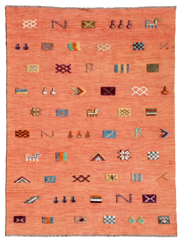 Alfombra afgana Kilim Afghan Nimbaft Edition 197x149 197x149, Alfombra persa Tejido a mano