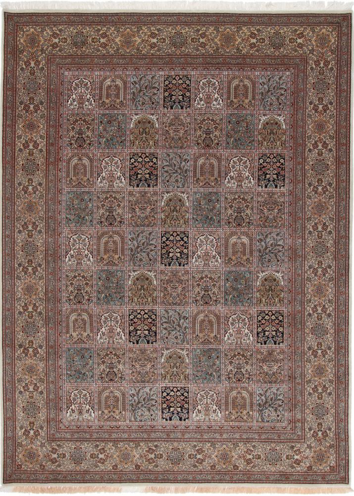 Indisk tæppe Indo Ghom 348x257 348x257, Persisk tæppe Knyttet i hånden