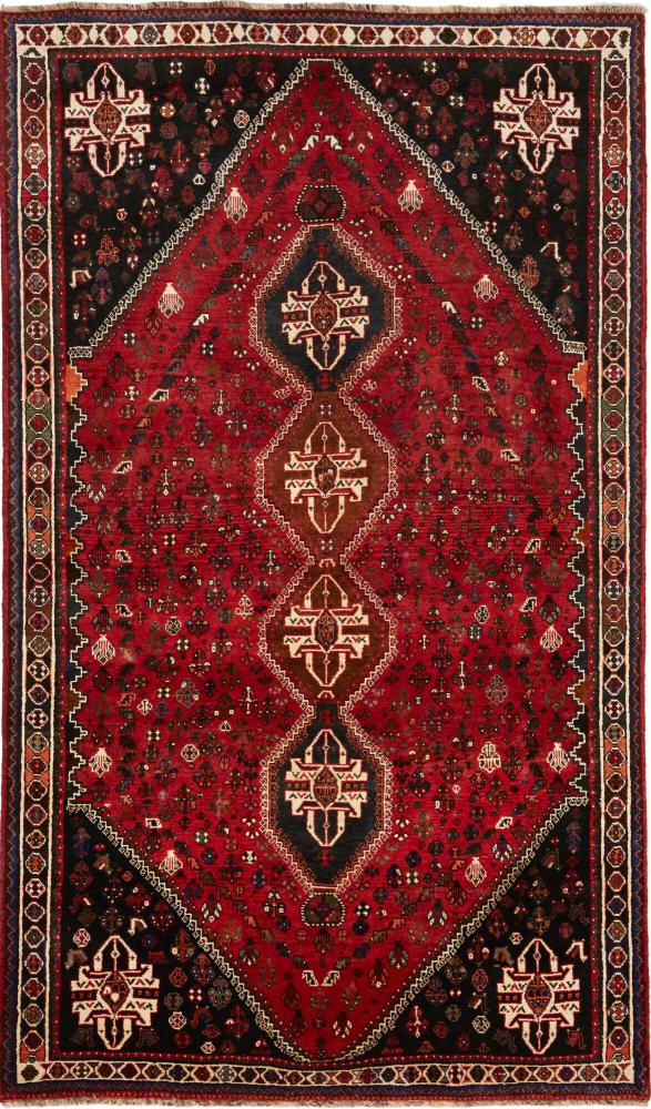 Persian Rug Shiraz 274x164 274x164, Persian Rug Knotted by hand