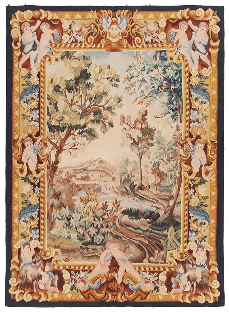 Alfombra china Tapisserie 169x121 169x121, Alfombra persa Anudado a mano