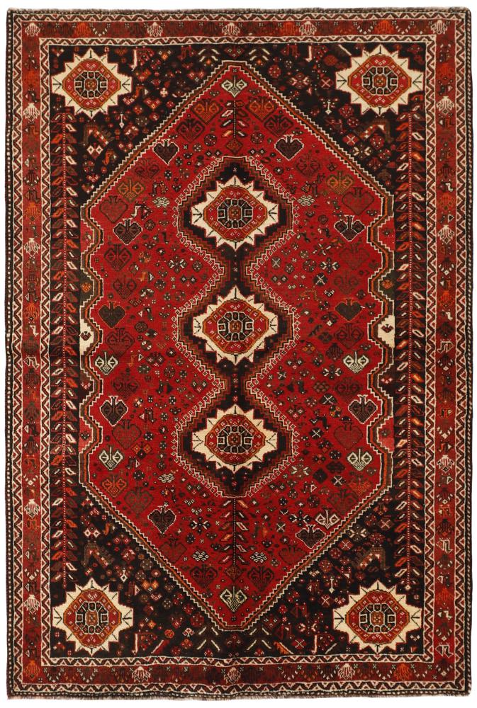Persian Rug Ghashghai 259x178 259x178, Persian Rug Knotted by hand