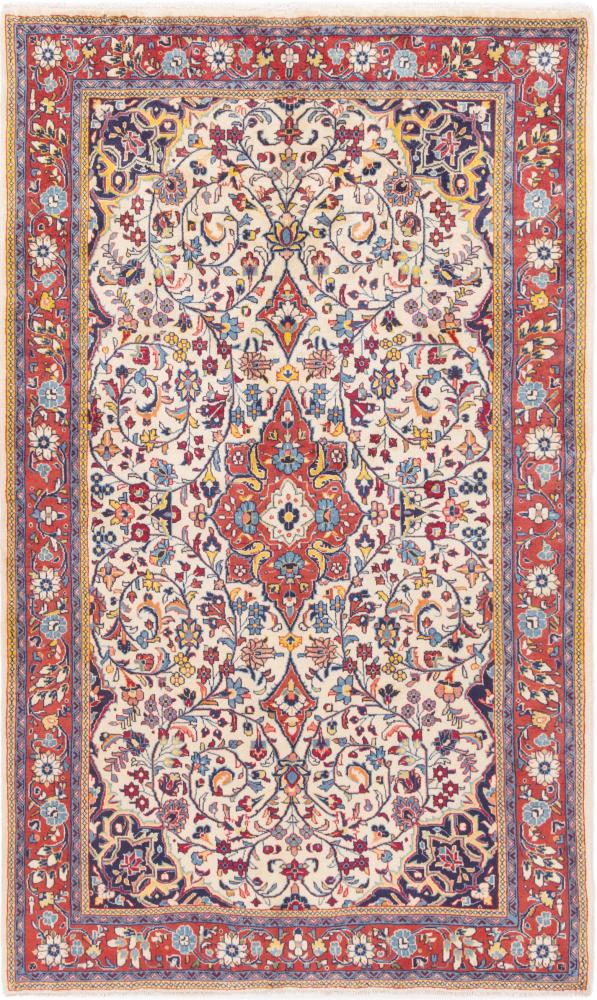Persian Rug Sarouk 229x137 229x137, Persian Rug Knotted by hand