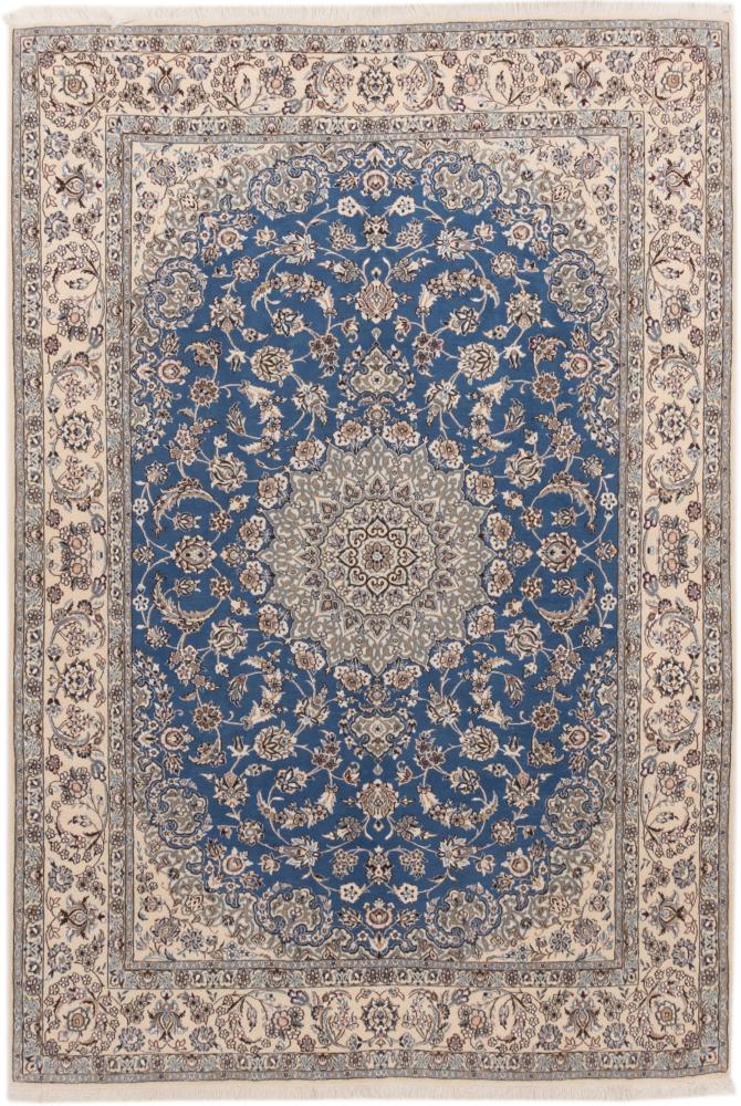 Tapis persan Naïn 9La 294x201 294x201, Tapis persan Noué à la main