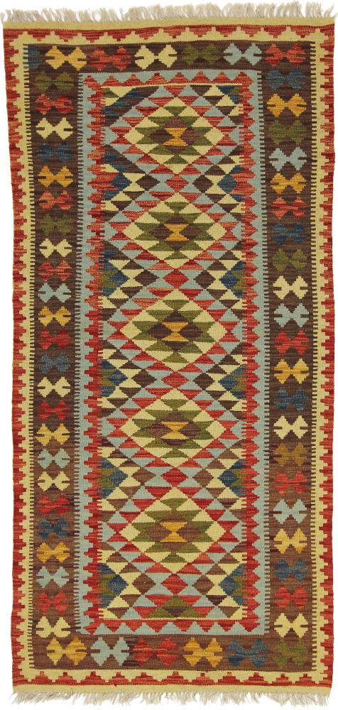 Afghan rug Kilim Afghan 203x95 203x95, Persian Rug Woven by hand