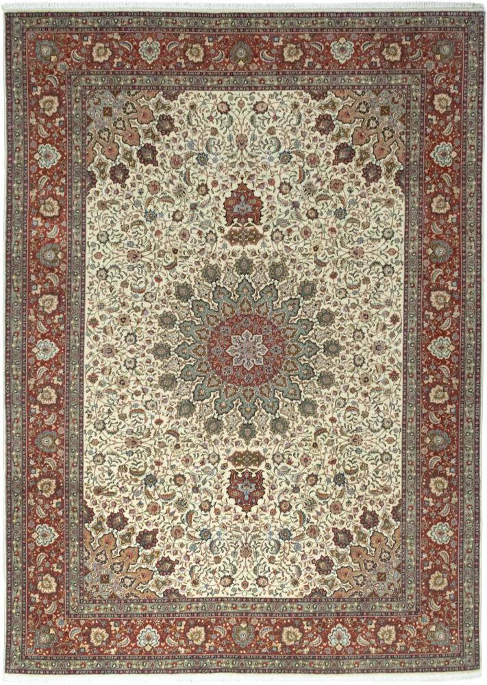 Tapete persa Tabriz 50Raj 353x251 353x251, Tapete persa Atado à mão