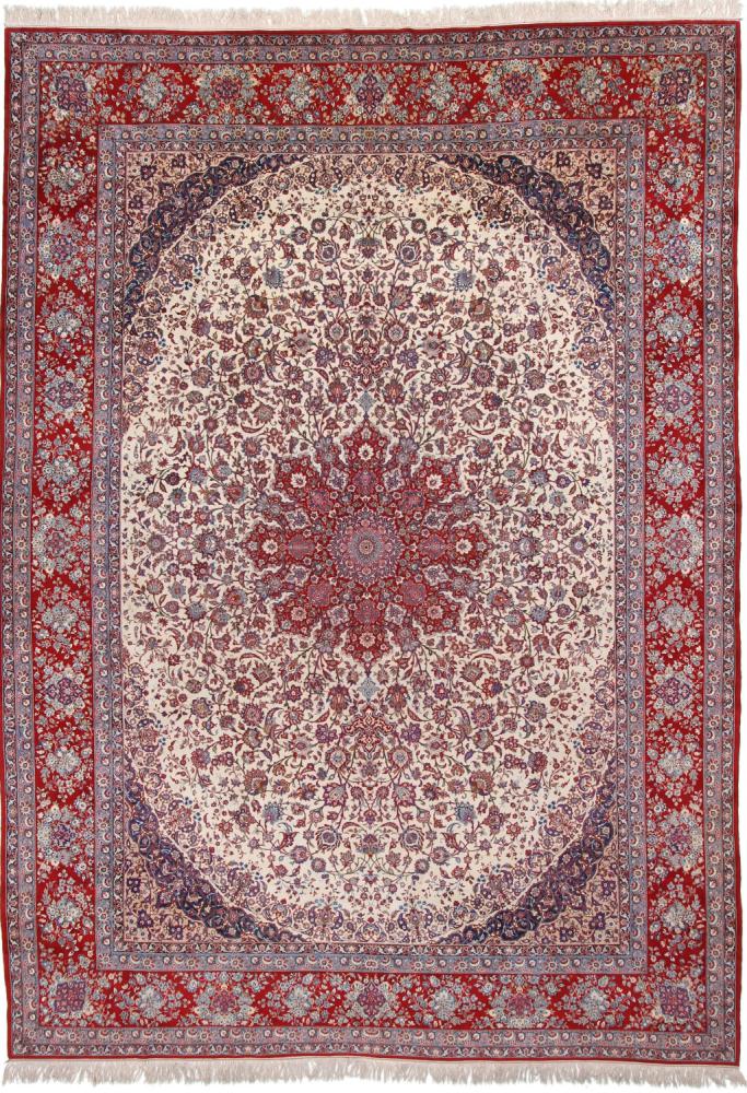 Persisk teppe Isfahan 414x299 414x299, Persisk teppe Knyttet for hånd