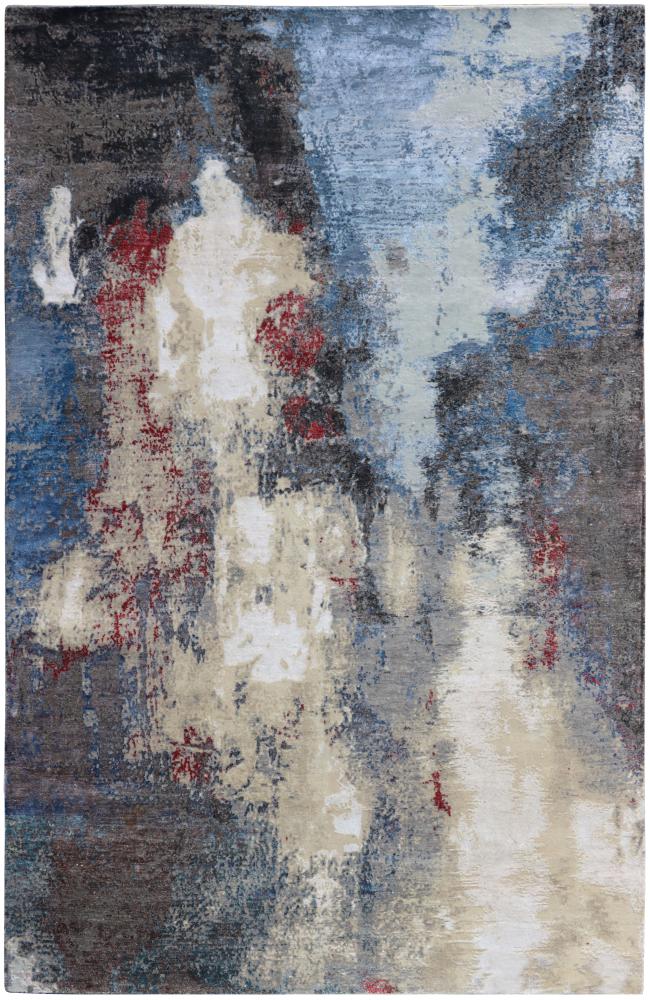 Indischer Teppich Sadraa 301x199 301x199, Perserteppich Handgeknüpft