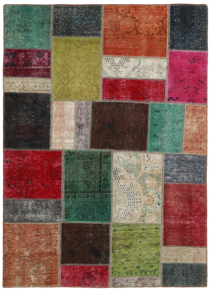 Perzsa szőnyeg Patchwork 199x142 199x142, Perzsa szőnyeg Kézzel csomózva