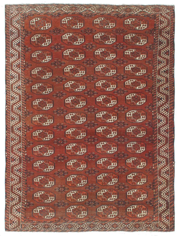 Αφγανικό χαλί Turkaman πολύτιμα λόγω παλαιότητας 307x229 307x229, Περσικό χαλί Οι κόμποι έγιναν με το χέρι