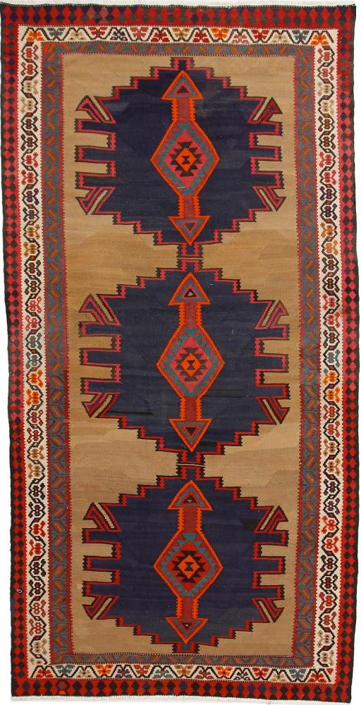 Tapete persa Kilim Fars Azerbaijan Antigo 314x157 314x157, Tapete persa Tecido à mão