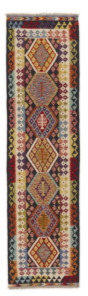 Pakistaans tapijt Kilim Afghan 301x79 301x79, Perzisch tapijt Handgeweven