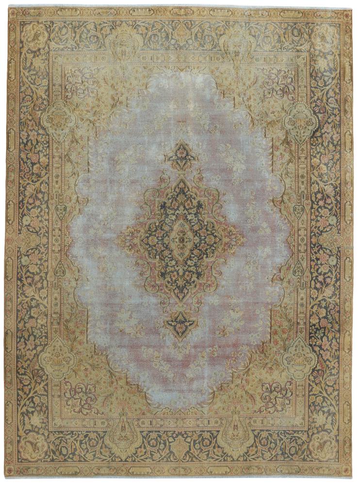Persian Rug Vintage Kerman 11'9"x8'11" 11'9"x8'11", Persian Rug Knotted by hand