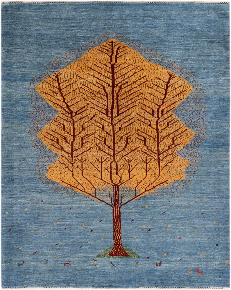 Persisk tæppe Persisk Gabbeh Kashkuli Banafsheh 193x155 193x155, Persisk tæppe Knyttet i hånden