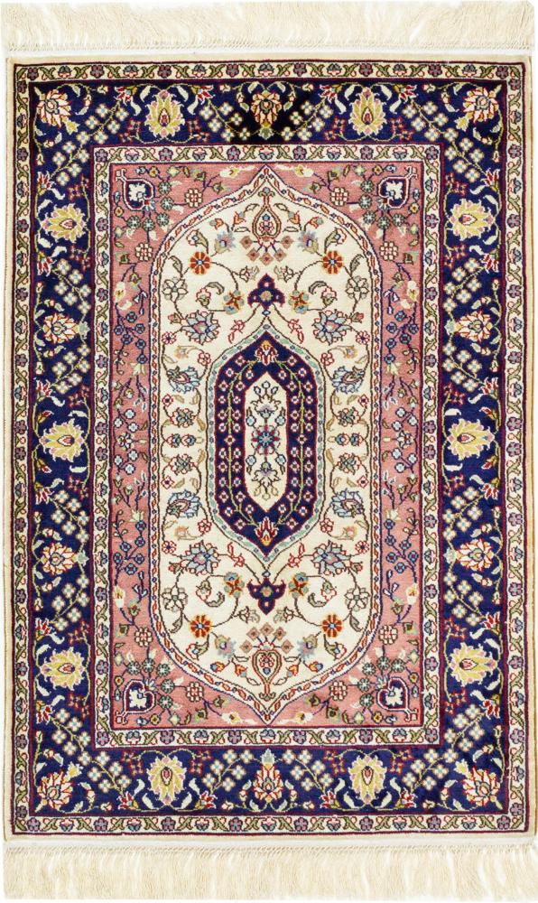 Tapis chinois Chinois Soie 92x62 92x62, Tapis persan Noué à la main