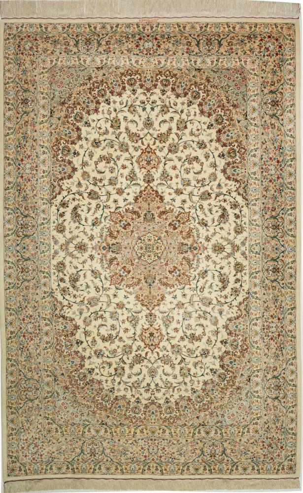 Persian Rug Qum Silk 297x192 297x192, Persian Rug Knotted by hand