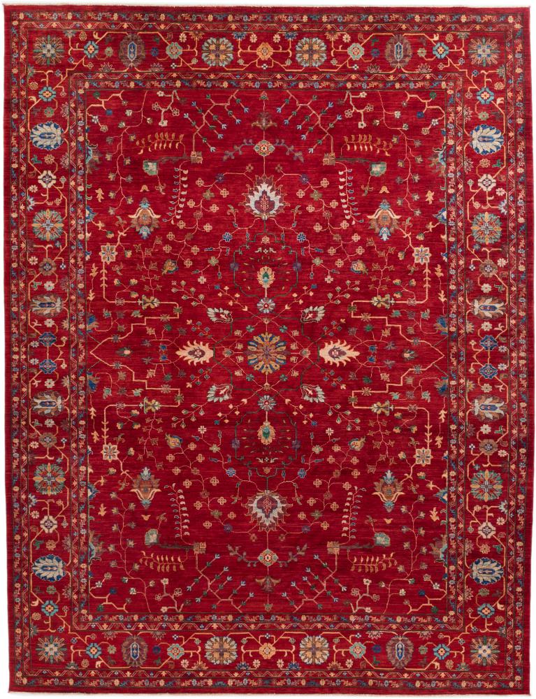 Afganistan-matto Arijana Design 389x300 389x300, Persialainen matto Solmittu käsin