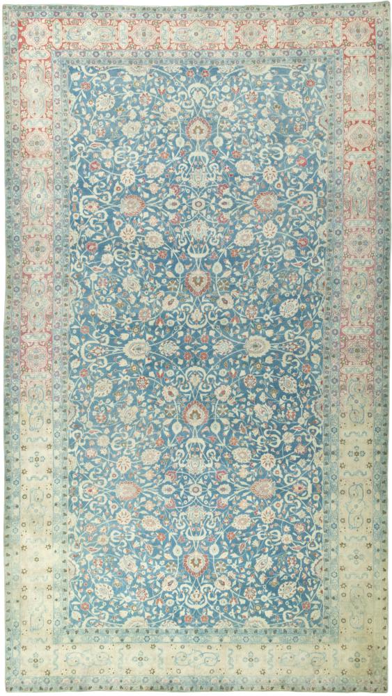 Tapete persa Yazd Patina 453x257 453x257, Tapete persa Atado à mão