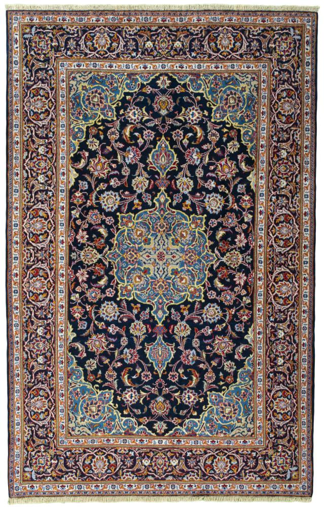 Persian Rug Keshan 7'3"x4'8" 7'3"x4'8", Persian Rug Knotted by hand