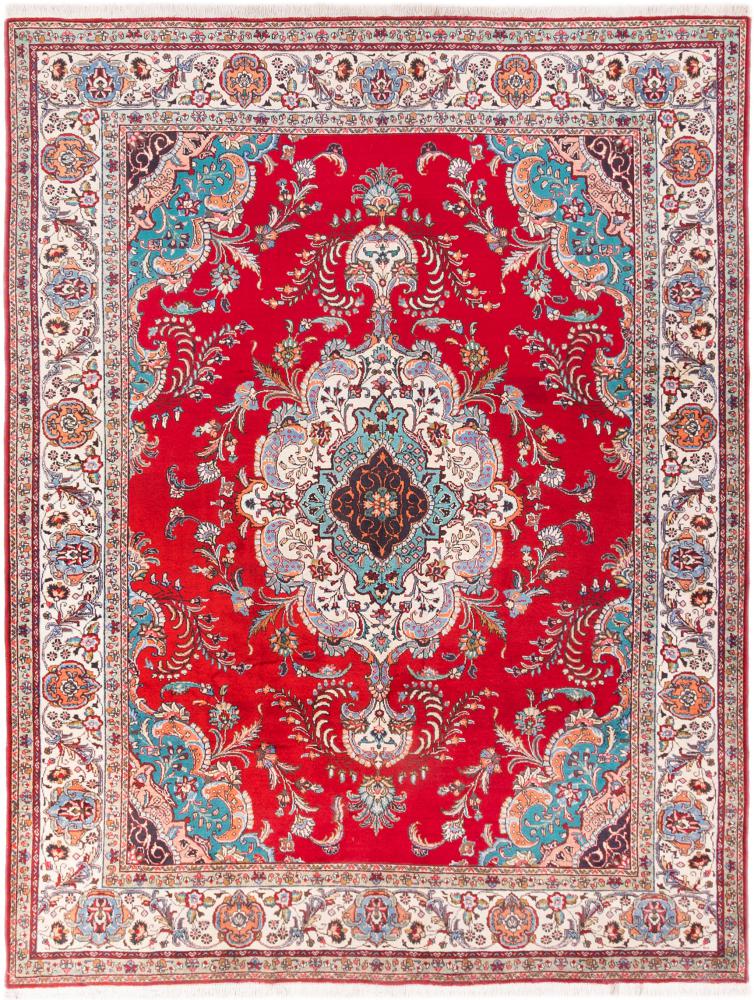 Tappeto persiano Tabriz 396x308 396x308, Tappeto persiano Annodato a mano
