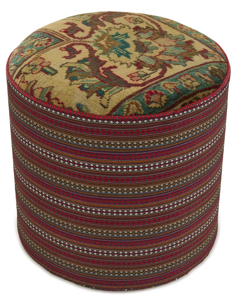 Tappeto persiano Kilim Sitz Hocker 49x49 49x49, Tappeto persiano Annodato a mano