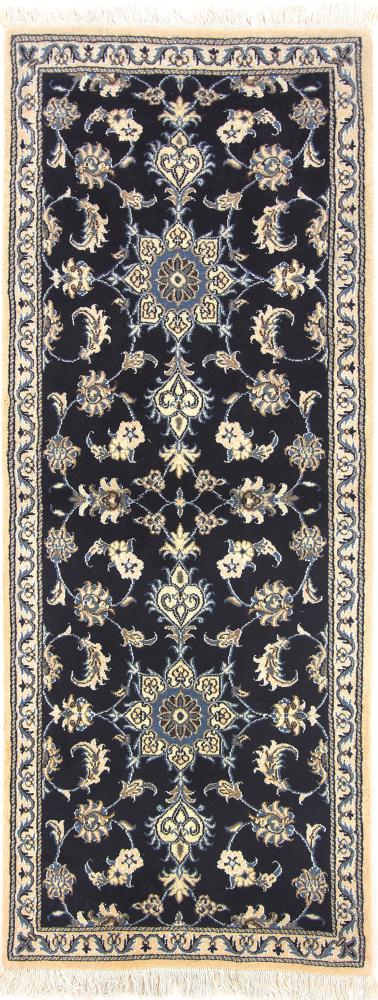 Tapis persan Naïn 6'7"x2'7" 6'7"x2'7", Tapis persan Noué à la main