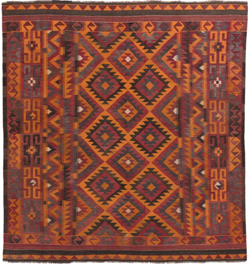 Afghan rug Kilim Afghan Antique 233x226 233x226, Persian Rug Woven by hand