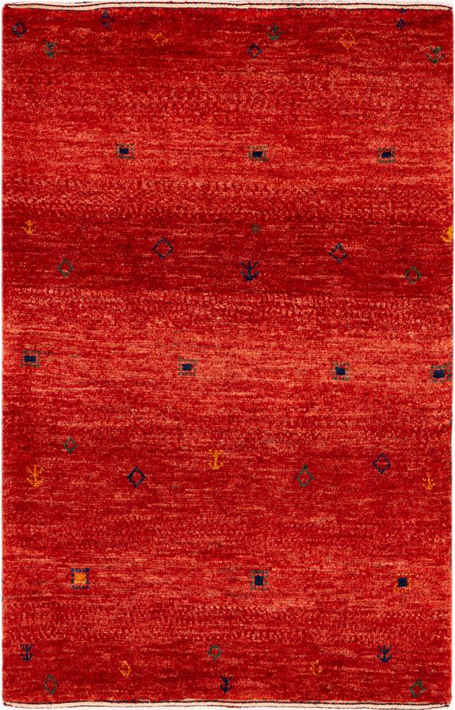 Alfombra persa Persia Gabbeh Loribaft Atash 93x61 93x61, Alfombra persa Anudado a mano