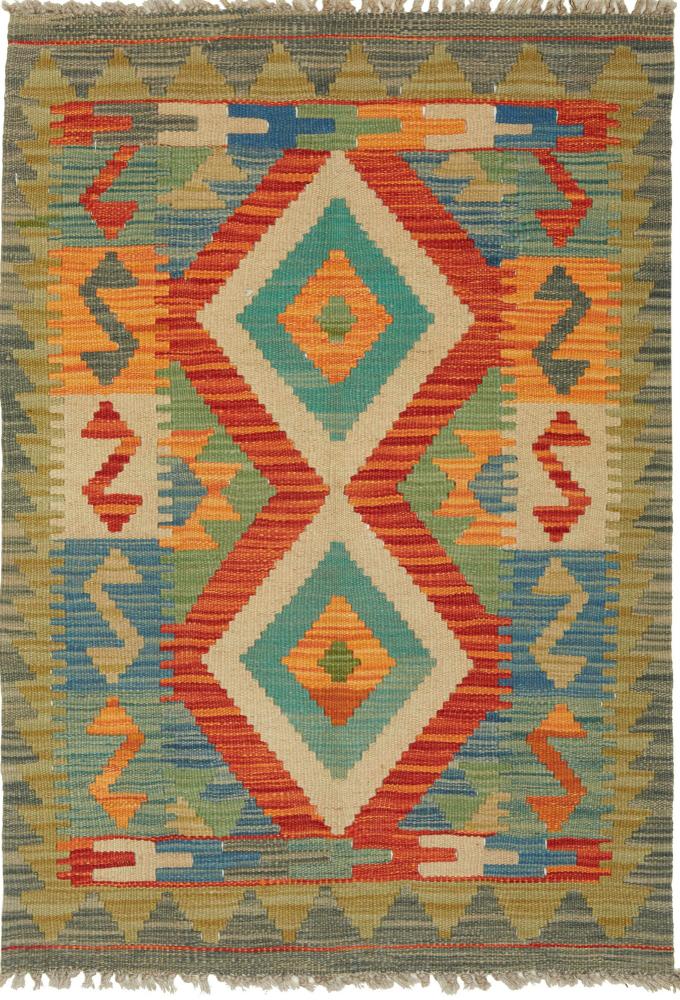 Tapete afegão Kilim Afegão 85x61 85x61, Tapete persa Tecido à mão