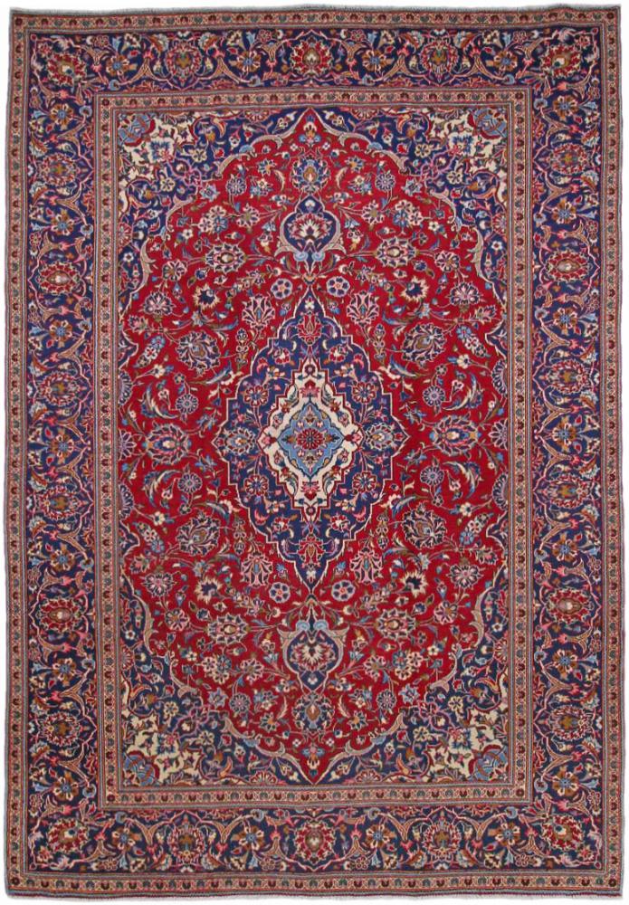 Tapete persa Keshan 347x236 347x236, Tapete persa Atado à mão