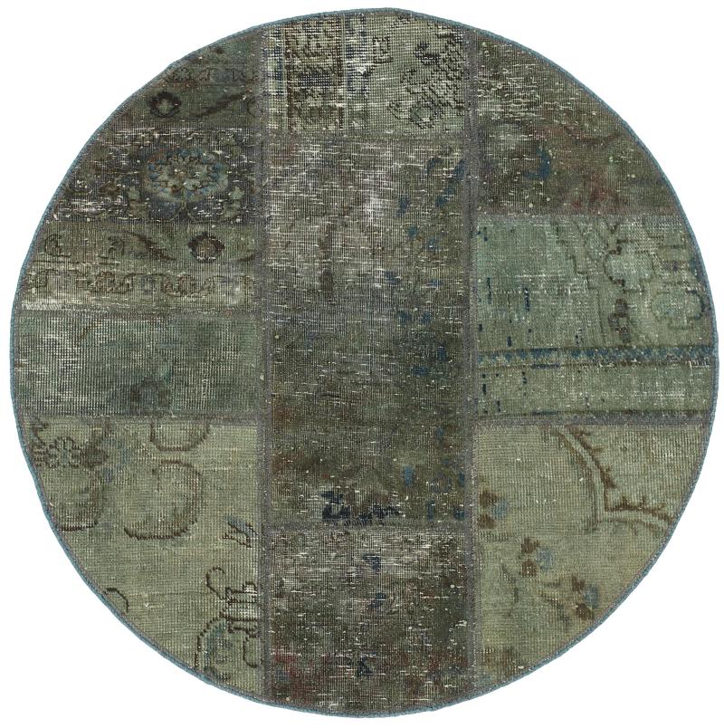 Dywan perski Patchwork 99x101 99x101, Dywan perski Ręcznie tkane